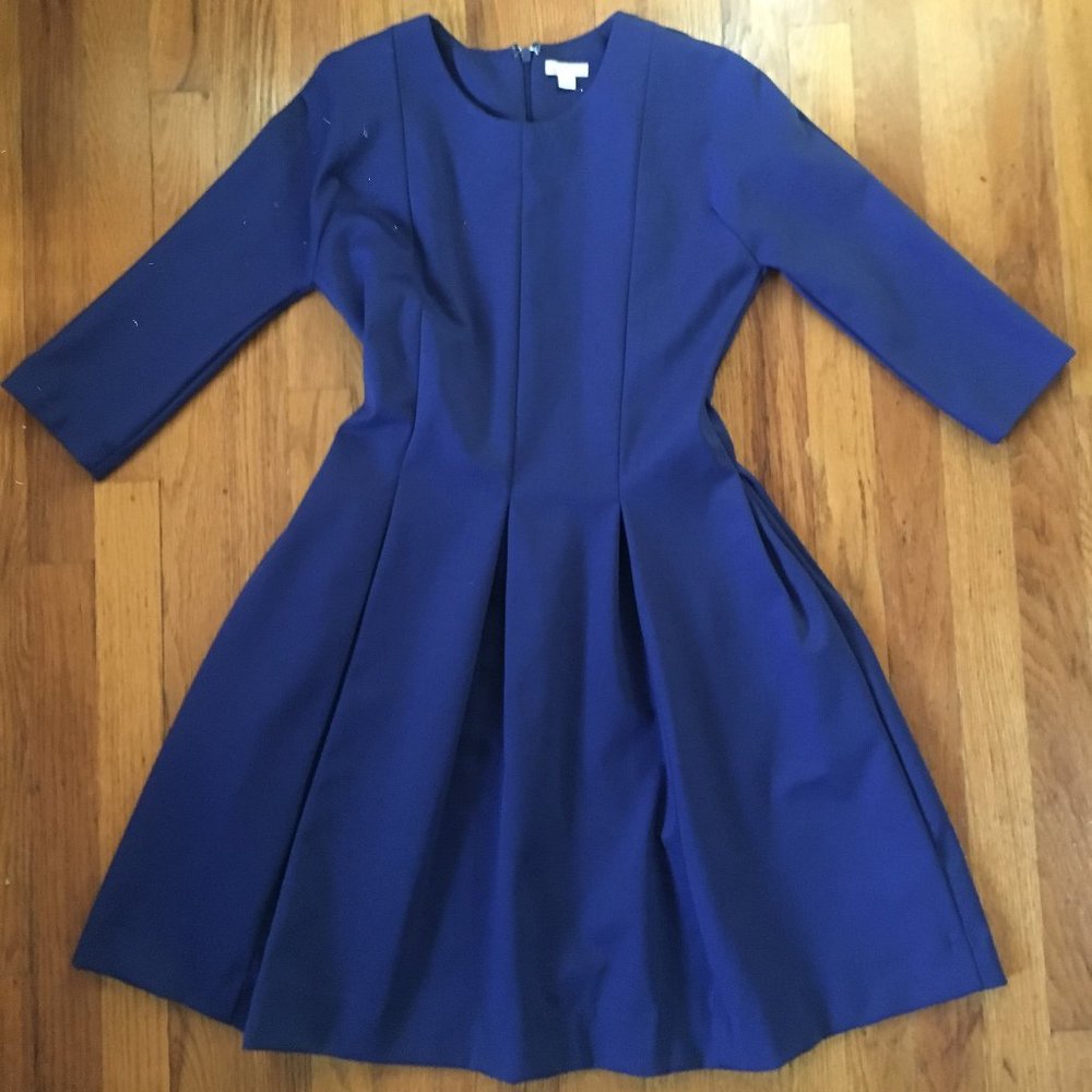 Royal Blue Gap Ponte Dress w/ pockets